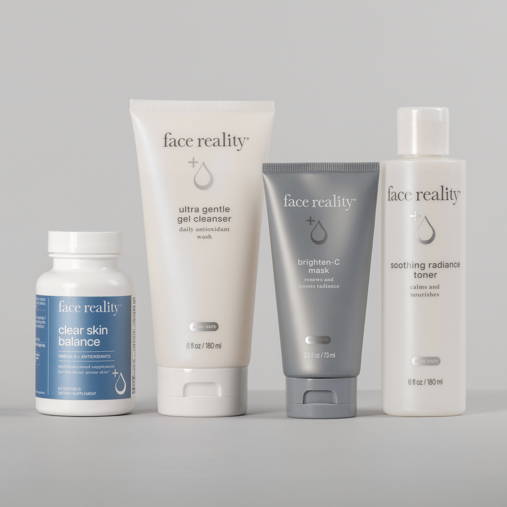 Face Reality Bright Skin Kit skincare set