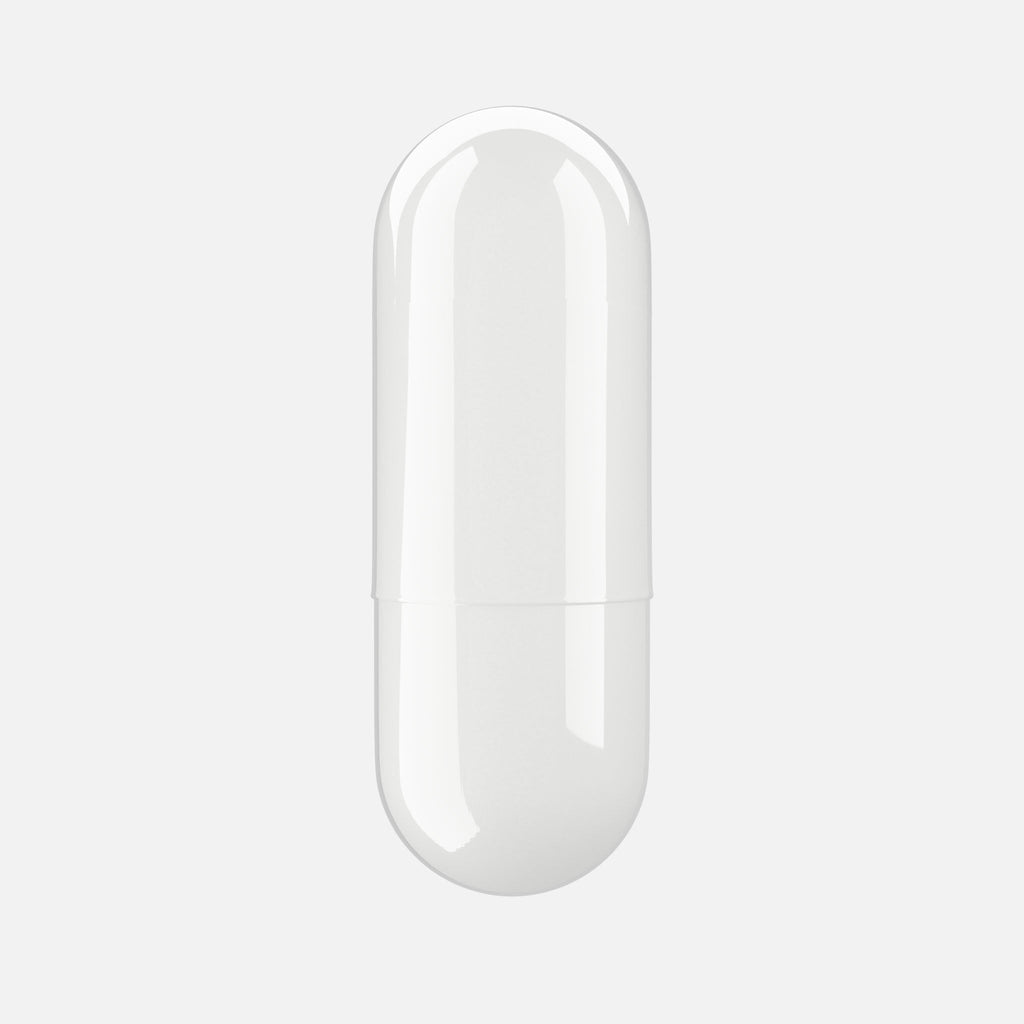 Close up view of Face Reality Clear Skin Restore capsule against white background
