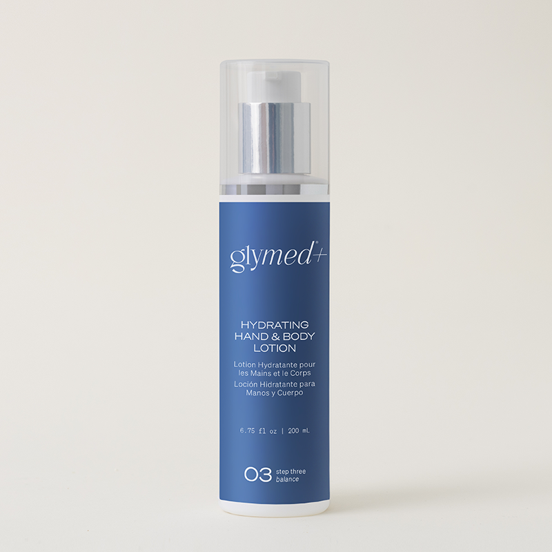 GlyMed Plus Hydrating Hand & Body Lotion, a nourishing hydrating hand and body lotion