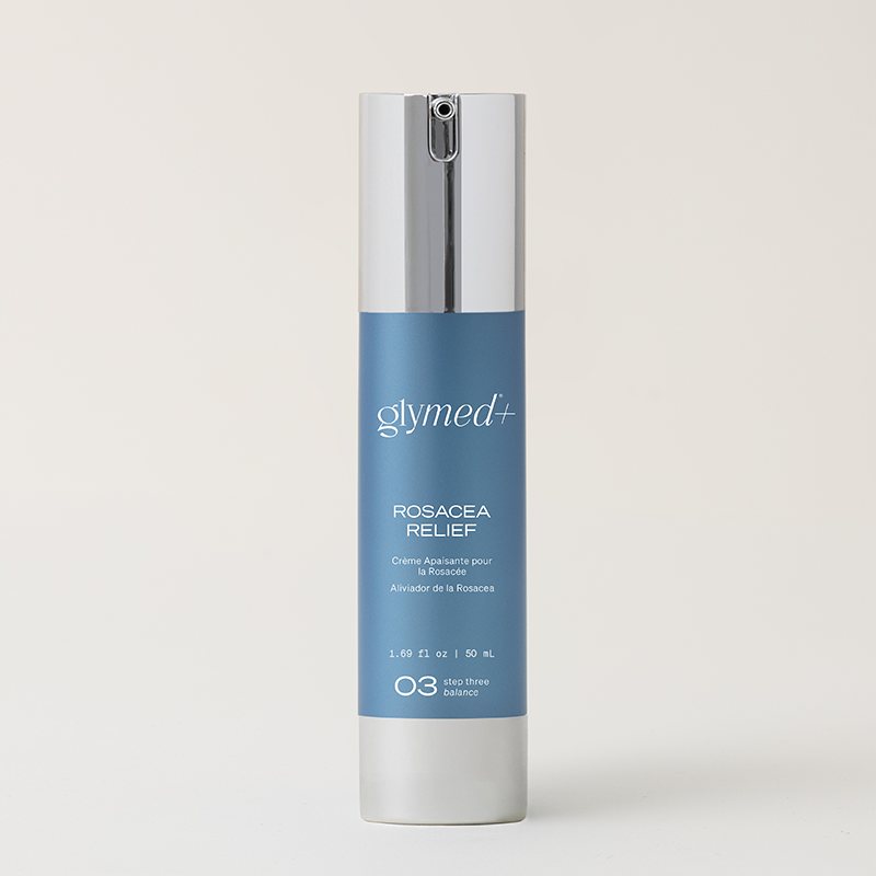 GlyMed Plus Rosacea Relief, a calming redness relief moisturizer
