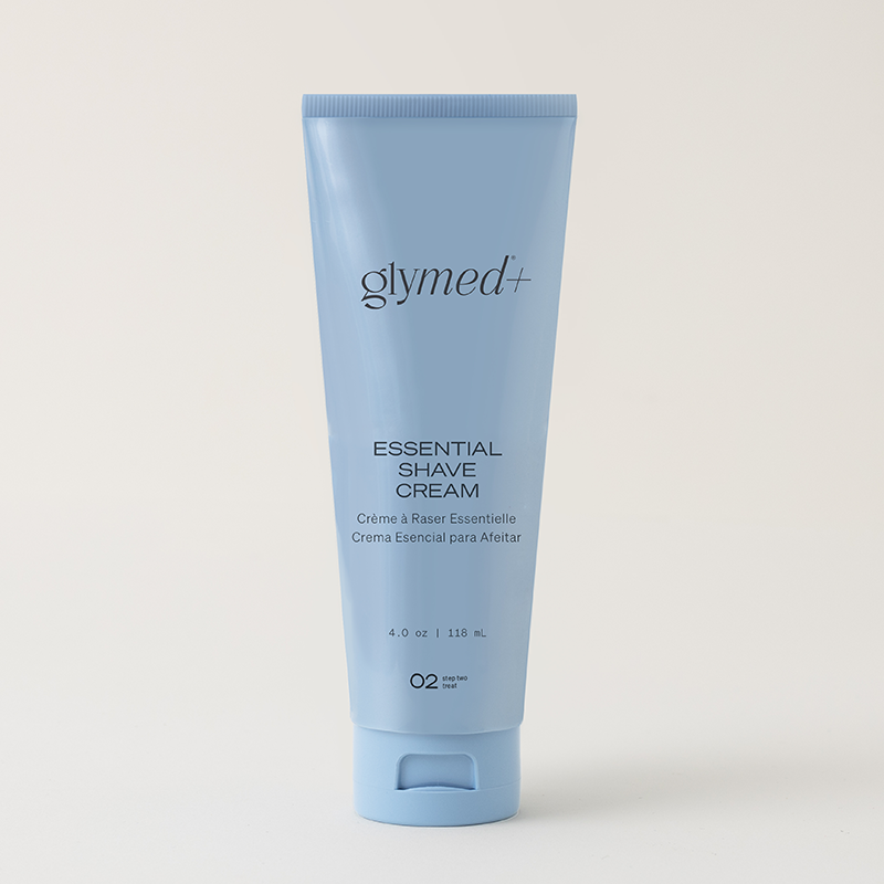 GlyMed Plus Essential Shave Cream, an aloe and coconut oil shave cream