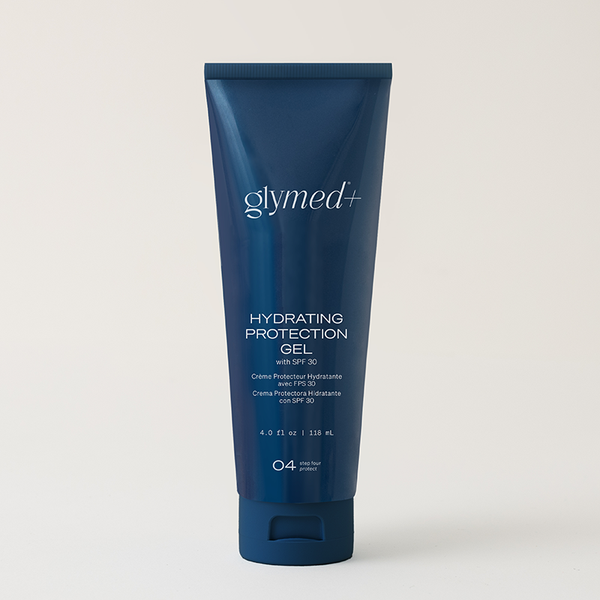 GlyMed Plus Hydrating Protection Gel with SPF 30, an ultra-light water-based SPF 30 gel sunscreen