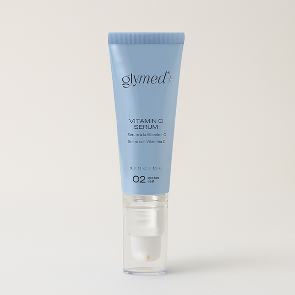 GlyMed Plus Vitamin C Serum, a concentrated vitamin C and ceramide face serum