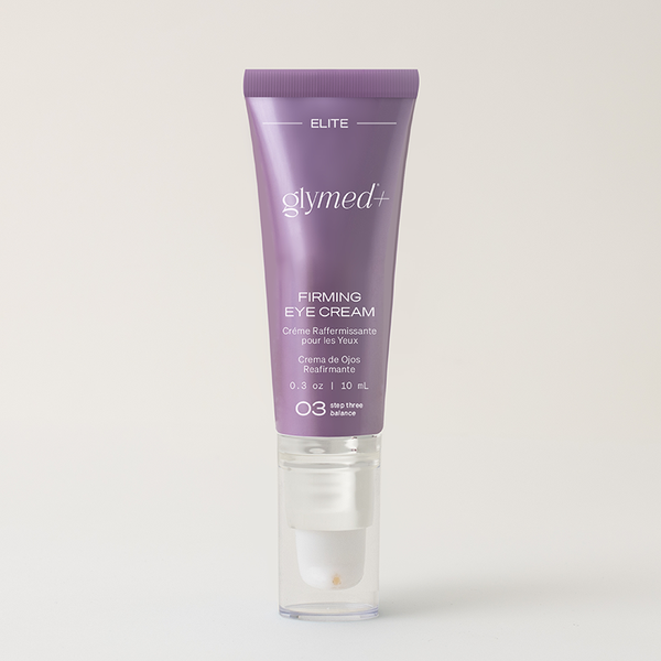 GlyMed Plus Firming Eye Cream, a hydrating peptide and ceramide firming eye cream