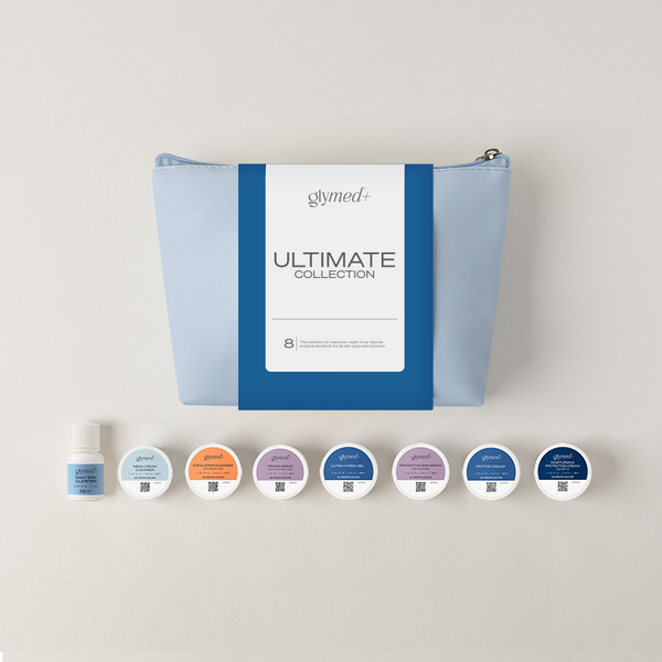 GlyMed Plus The Ultimate Collection, an eight-piece trial-size skincare set