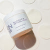 Skin Script Glycolic and Retinol Pads jar, exfoliating pads with glycolic acid and retinol, texture