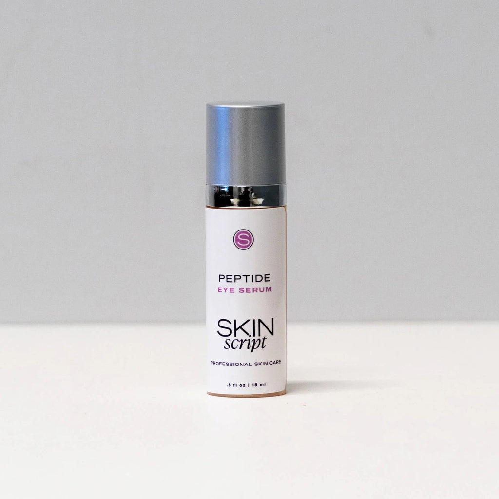 Skin Script Peptide Eye Serum 0.5 oz with peptides and vitamin C