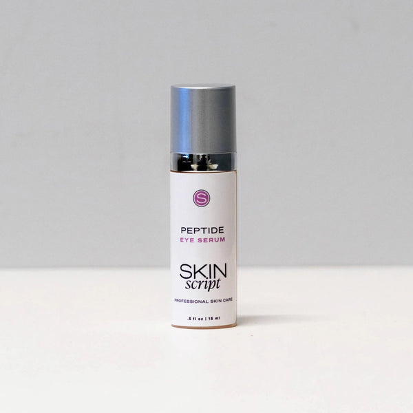 Skin Script Peptide Eye Serum 0.5 oz with peptides and vitamin C