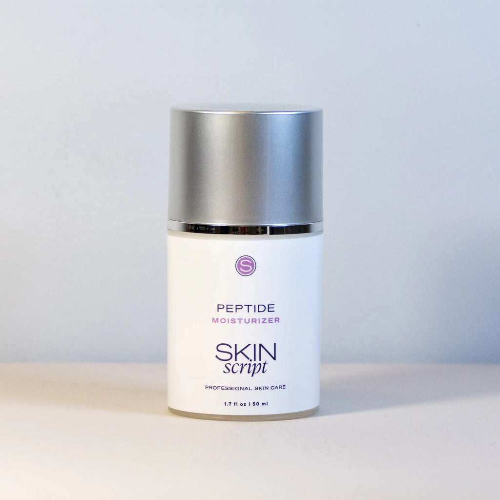 Skin Script Peptide Moisturizer 1.7 oz, a rich peptide cream
