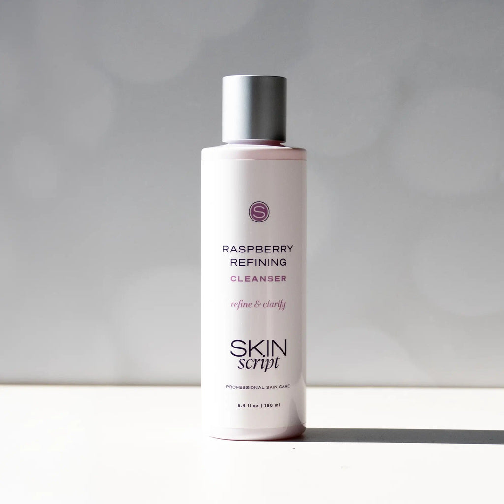 Skin Script Raspberry Refining Cleanser 6.4 oz with glycolic and salicylic acid