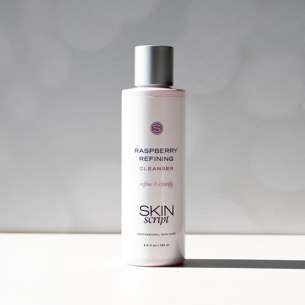 Skin Script Raspberry Refining Cleanser 6.4 oz with glycolic and salicylic acid
