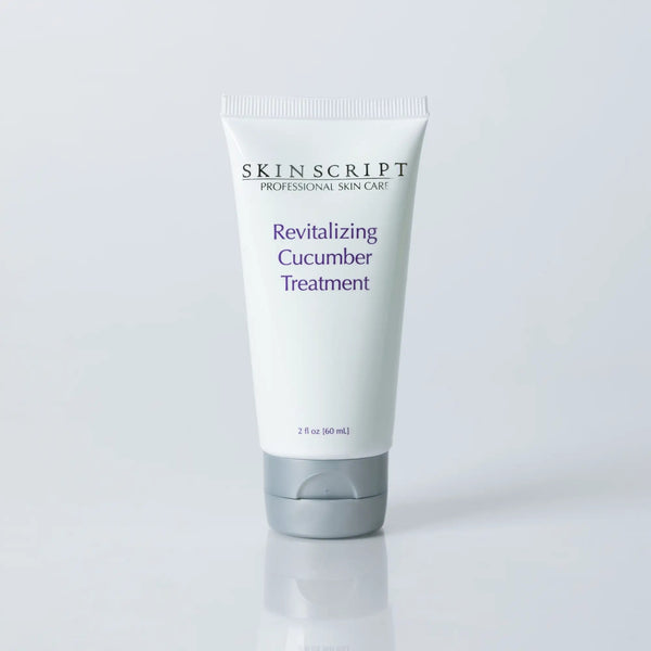 Skin Script Revitalizing Cucumber Treatment 2 oz, a cucumber enzyme exfoliating gel